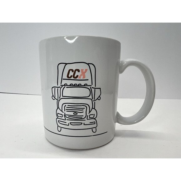 CCX Trucking Co. Con-Way Central Express Cartoon Ceramic Coffee Mug Tea Cup - Picture 1 of 9